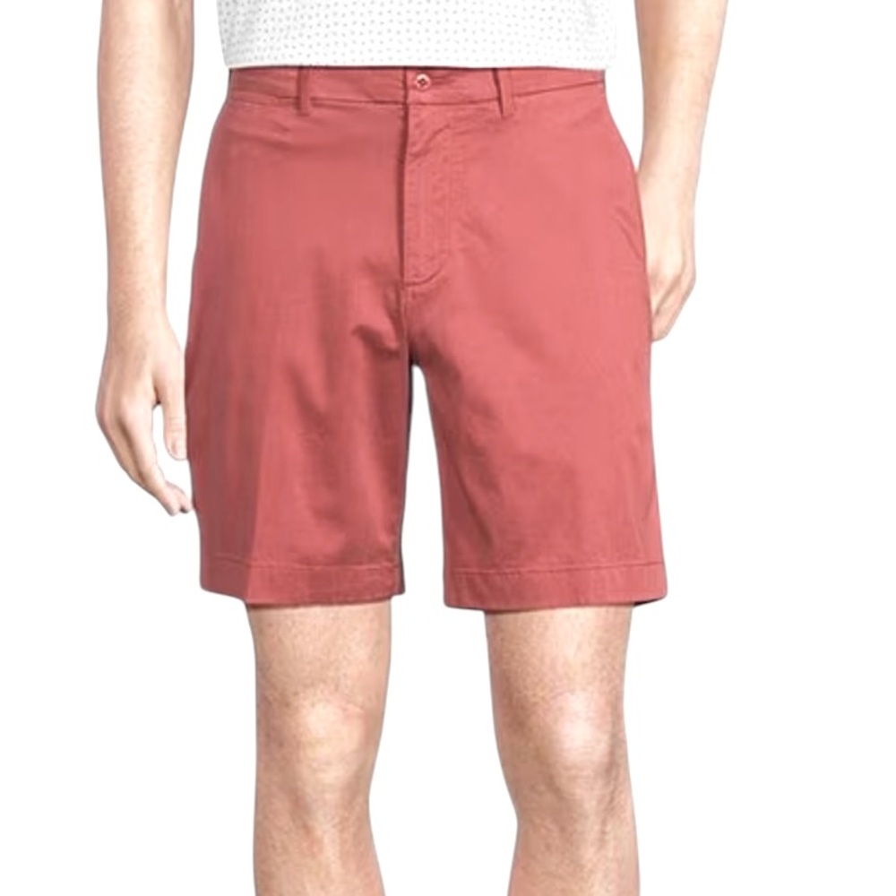 Cremieux 36 Men’s Berry 9” Cotton Short